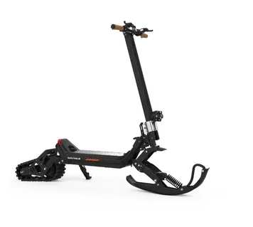 Зимний электроснегокат на гусенице / Гусеничный электросамокат Electroway T2S + летний комплект