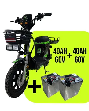 Электровелосипед Monster Maikaolin H18 40AH 60V с дополнительным аккумулятором