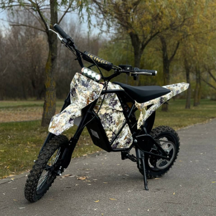 Электропитбайк IKINGI S9 MINI 48V25Ah камуфляж