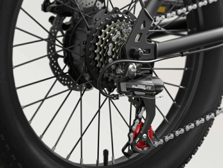 Электровелосипед QRONGE WATERFALL бирюзовый