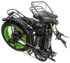 Электровелосипед Syccyba H2 (F11) DUAL 23AH зеленый