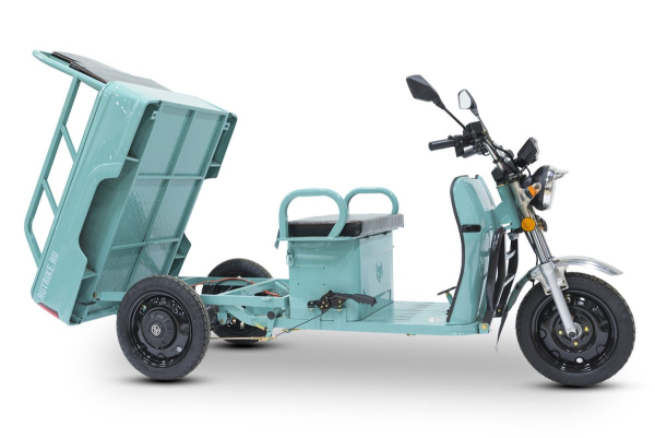Грузовой электротрицикл Rutrike Амулет 1100 72V1000W бирюзовый