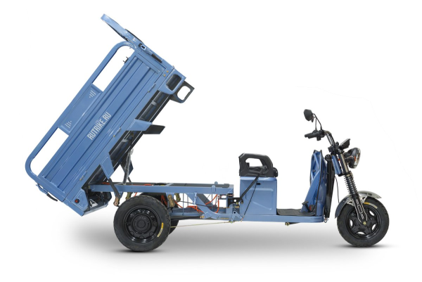 Грузовой электротрицикл Rutrike Вектор 1500 60V1200W синий