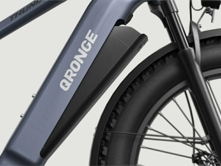Электровелосипед QRONGE THUNDER (4.0) серый