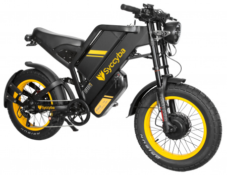 Электровелосипед Syccyba GT20 MAX DUAL полный привод