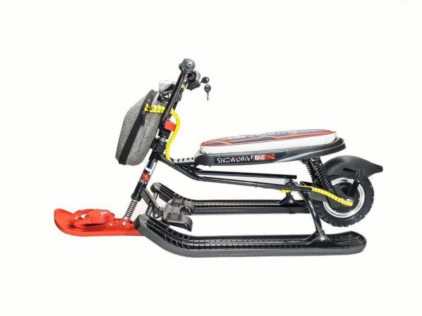 Электрический снегокат Nika Черный