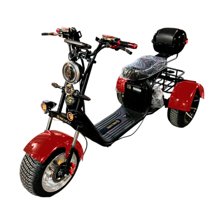 Электроскутер CityCoco TRIKE GT-X12 красный