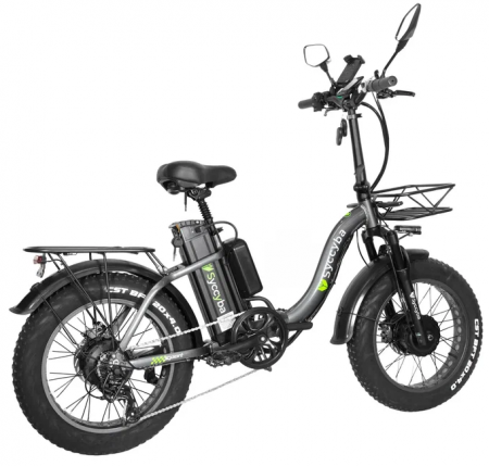 Электровелосипед SYCCYBA H2 (F11) DUAL GRAY