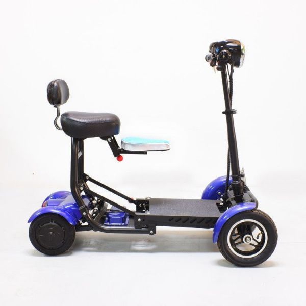 Трицикл GreenCamel Кольт 515 (36V 15,6Ah 2x250W) задние мотор-колеса Синий