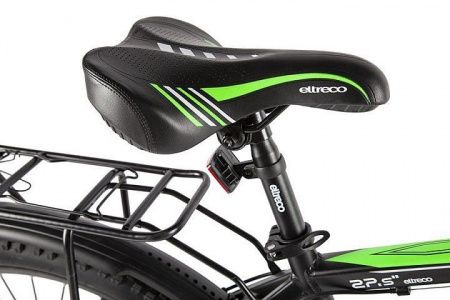 Велогибрид Eltreco XT 800 new черно-зеленый