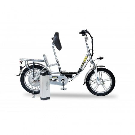 Электровелосипед MINGTO V12 LUX 60V13Ah (серебристый)