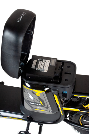 Электровелосипед Minako Titan 2.0 60V30AH желтый